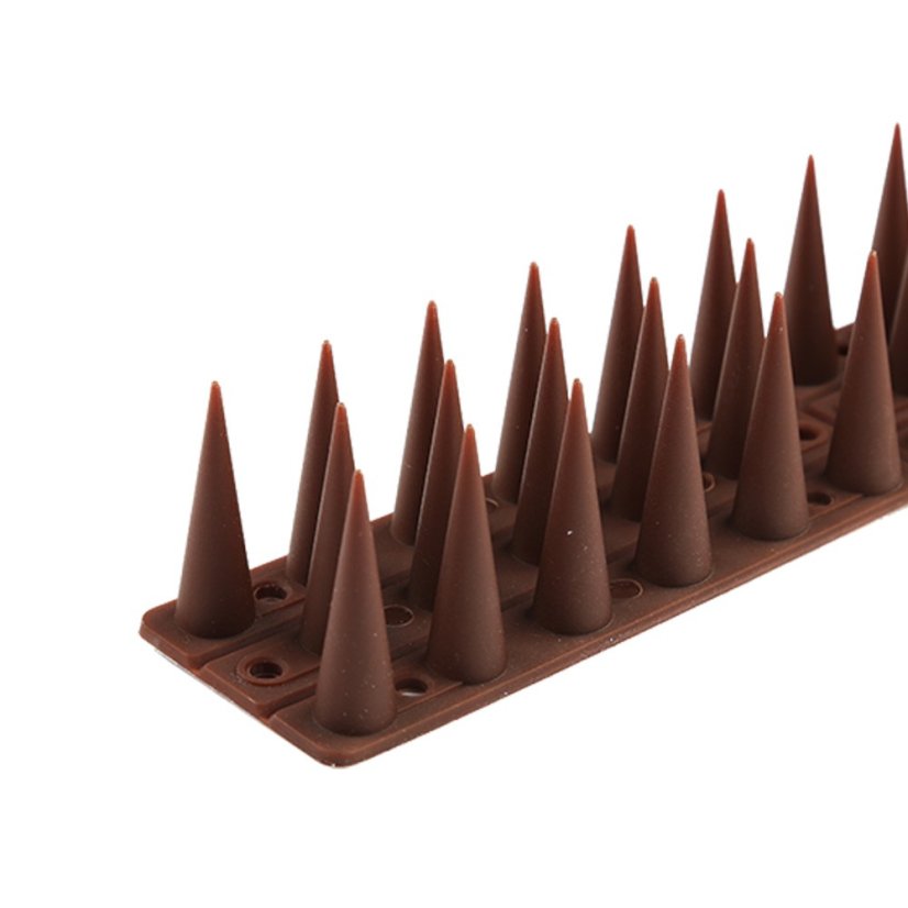 ALDOTRADE Hroty ochranné proti holubom PE 4,5x44,5cm - Názov varianty: Bielá