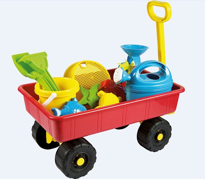 ALDOTRADE Vozík záhradný detský s príslušenstvom