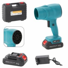 Ručný akumulátorový fúkač vzduchu 800 W, 21 V