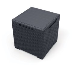 Keter Úložný stôl Vigo Grafit 37x37x37 cm
