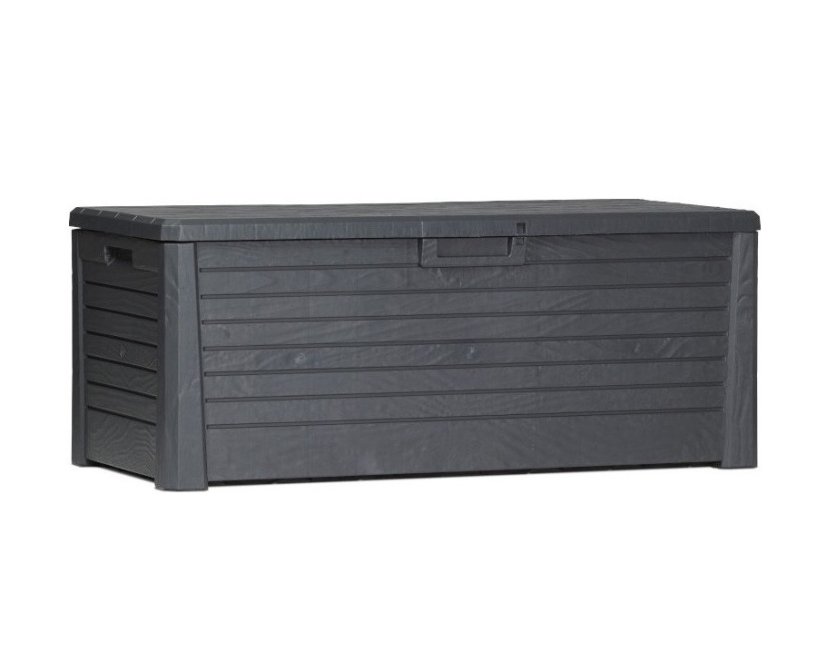 ALDOTRADE Záhradný úložný box na podušky a náradie Florida - Názov varianty: Antracit