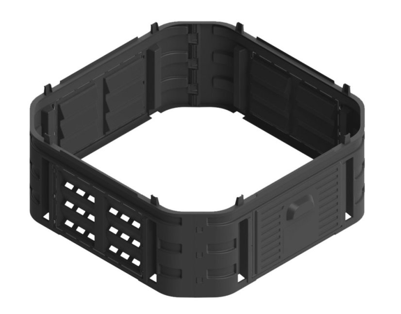 ALDOTRADE Záhradný kompostér Multi Composter 1000l