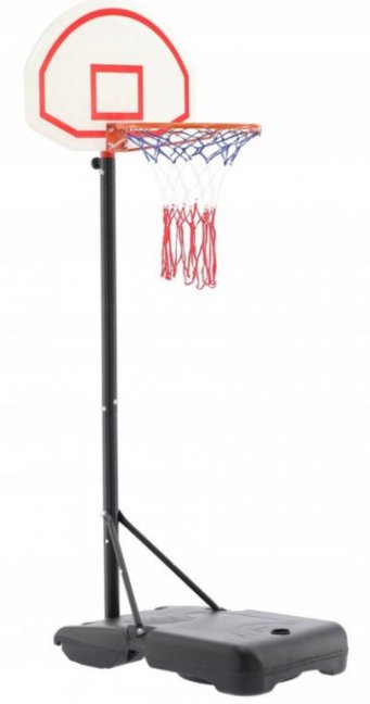 Basketbalový kôš s nastaviteľným stojanom 165 - 205 cm