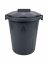 Odpadkový kôš Dustbin 25l sivý