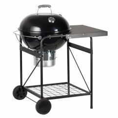 Záhradný gril kotlový s odkladacou doskou 90x70,5x111cm