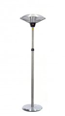 ALDOTRADE Elektrický ohrievač OSLO nerez