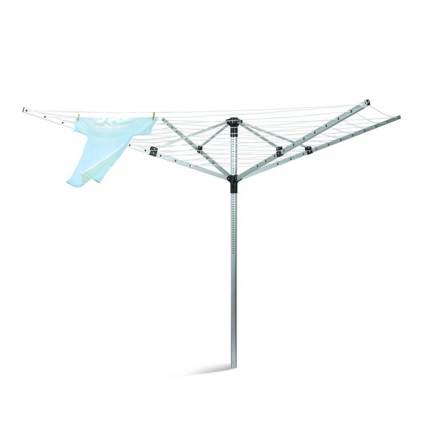 Záhradný sušiak 4 ramená - 50m s obalom proti dažďu a puzdrom