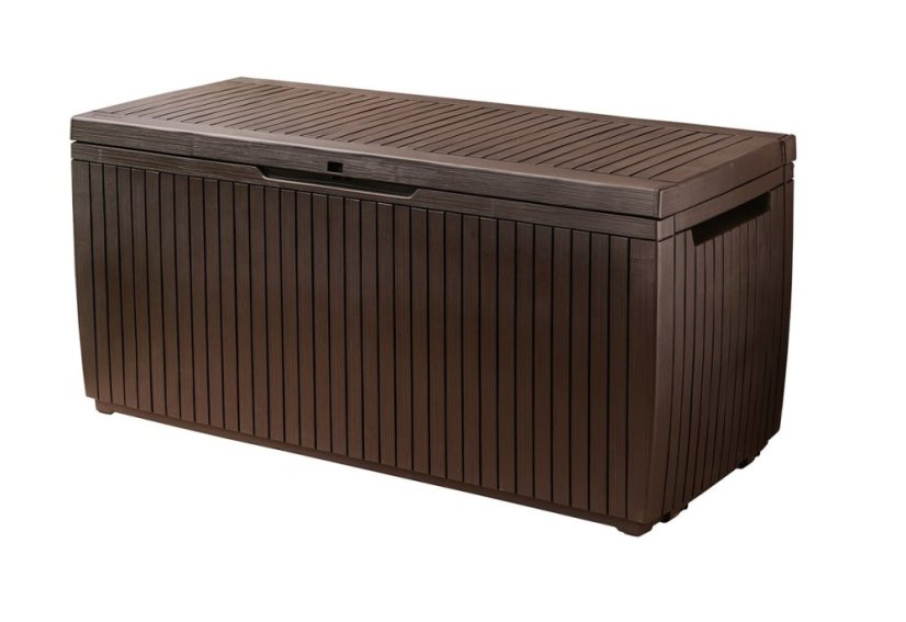 KETER Záhradný úložný box SPRINGWOOD Stogare 302l, hnedá 1720237