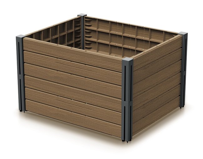 Vyvýšený záhon 2 ks BASE PLANT 75,6 cm - naturo ECO