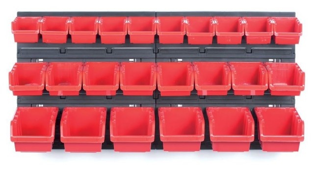 ALDOTRADE Kistenberg Závesný panel s 24 boxy na náradie ORDERLINE