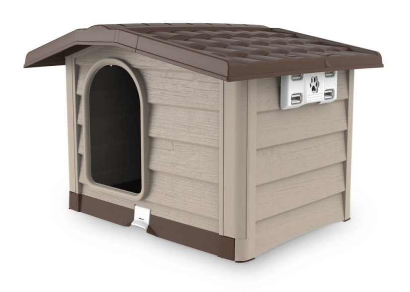 ALDOTRADE Psia búda Bungalow strednej 89x75x62cm - Názov varianty: Zelená