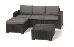 Keter záhradný set California Chaise grafit