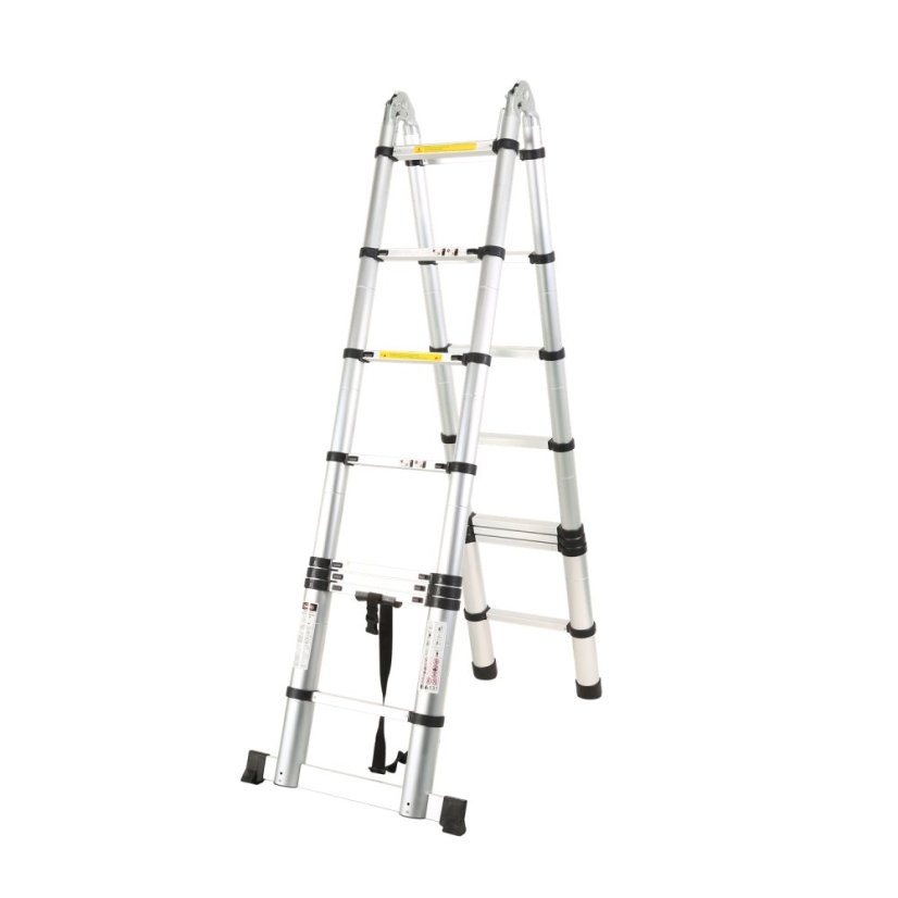 ALDOTRADE teleskopický rebrík hliníkový 2x8