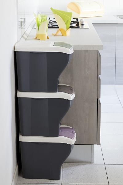 ALDOTRADE Kôš na triedený odpad Poker Tris 3x20l