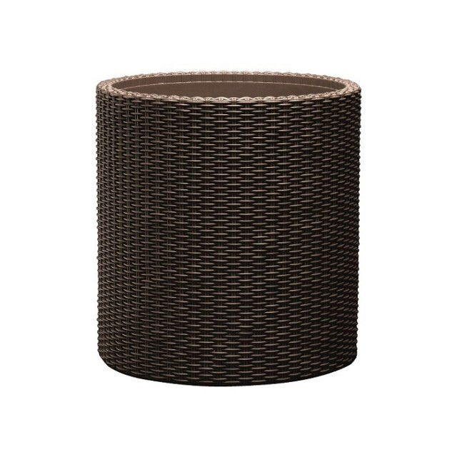 ALDOTRADE KETER Kvetináč Cylinder Planter S - Názov varianty: Šedá