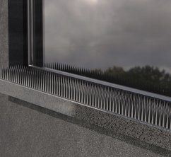 ALDOTRADE Hroty ochranné proti holubom PE 4,5x44,5cm