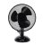 Stolný ventilátor čierny 25W
