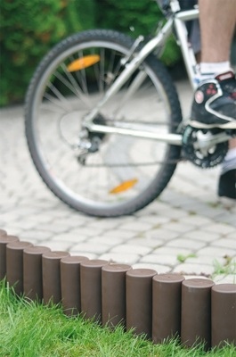 ALDOTRADE Záhradná palisáda kolíková lem trávníku IPAL 5 2,7m - Názov varianty: Teracota