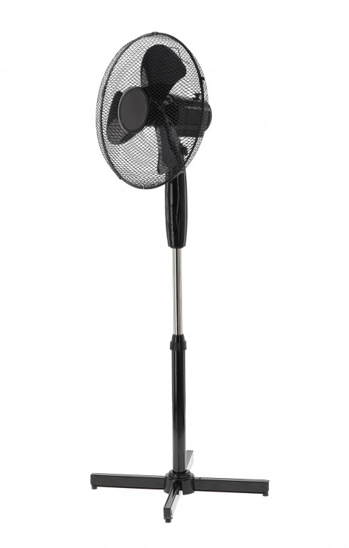 Stojanový ventilátor čierny 45W