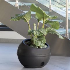 Kvetináč SFERA 23l, antracit