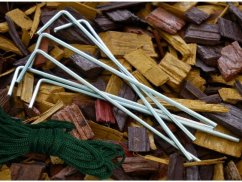 Fóliovník 300x200x200cm s pevnými dverami