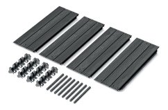 Vyvýšený záhon BASE WOODY antracit 75,6 cm