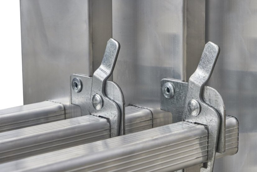 ALDOTRADE Rebrík trojdielný hliníkový PROFI 3x7