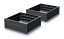 Vyvýšený záhon 2 ks BASE PLANT 61,8 cm - antracit