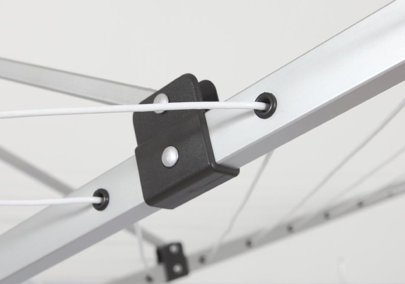 Záhradný sušiak 4 ramená - 50m s obalom proti dažďu a puzdrom