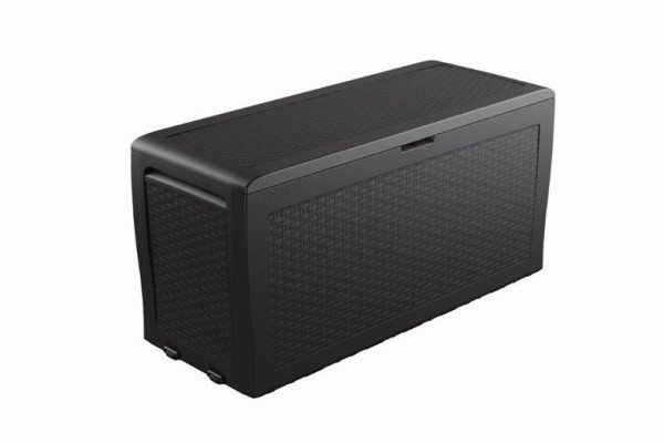 ALDOTRADE Záhradný úložný box Samoa Rattan 270l - Názov varianty: Cappuccino