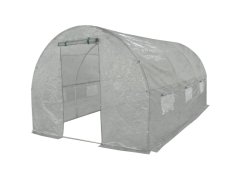 ALDOTRADE Fóliovník záhradný biely 3x2x2m