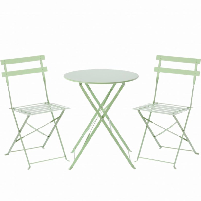 Skladacie bistro set Bea zelený