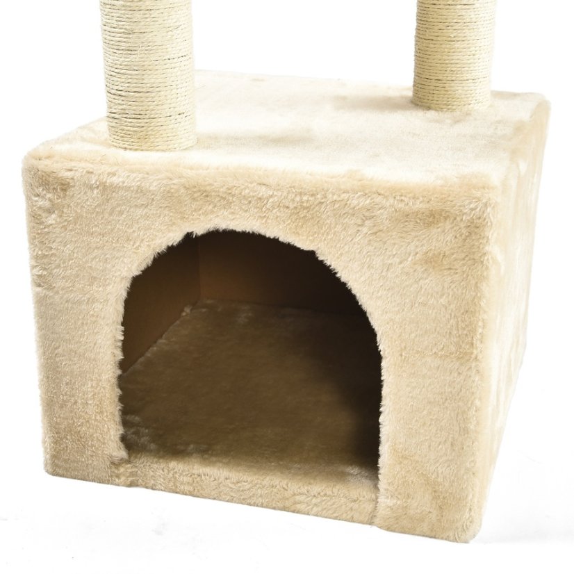 ALDOTRADE Škrabadlo pre mačky Sam 36,5x36,5x110 cm