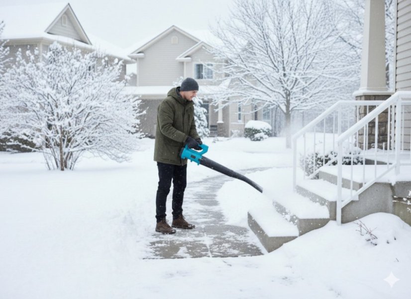Fúkač na lístie 1500 W, 21 V