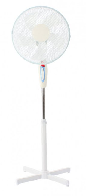 Stojanový ventilátor biely 45W