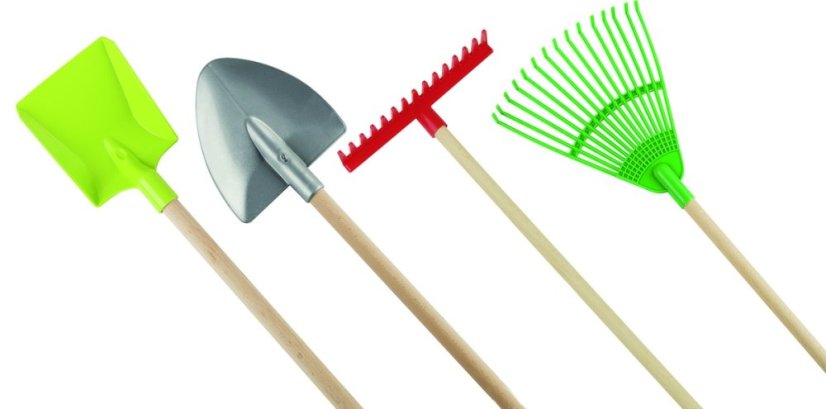 ALDOTRADE sada detského náradia 4 ks