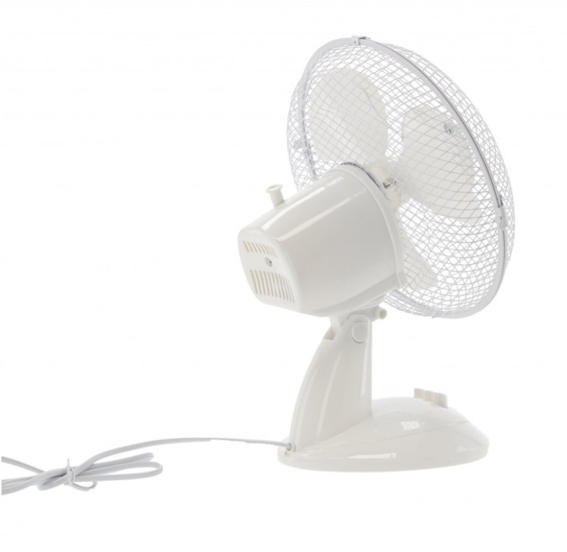 Stolný ventilátor biely 25W