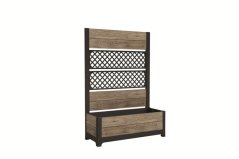 Keter kvetináč Deco Tulip 110 L 2 panely jaseň