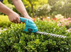 Akumulátorové záhradné nožnice 2v1, 7,4 V