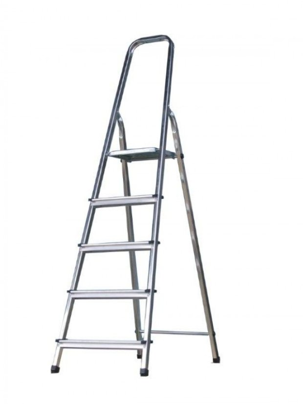 ALDOTRADE Schodíky jednostranné hliníkové Al 5 - Názov varianty: 150 kg
