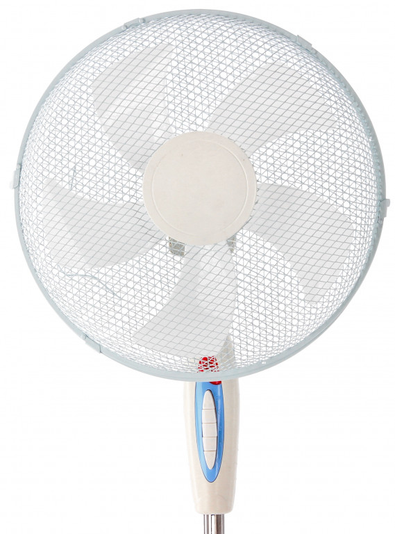 Stojanový ventilátor biely 45W