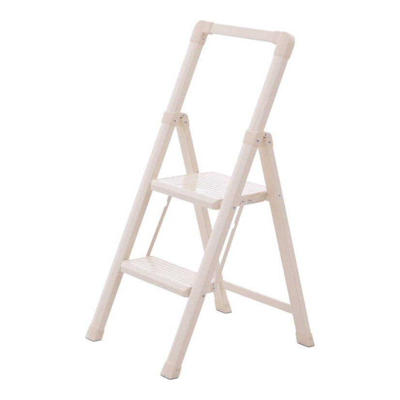 Schodíky jednostranné SLIM 2, krémové, nosnosť 150kg