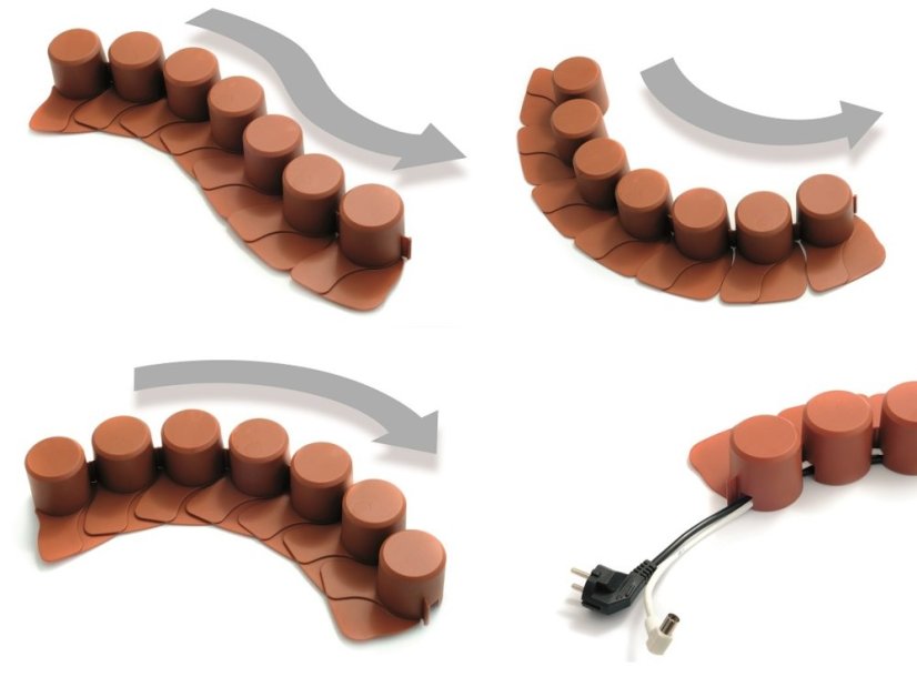 ALDOTRADE Záhradná palisáda lem trávníka Happy Grass IPAL 7 - 4,05m - Názov varianty: Teracota
