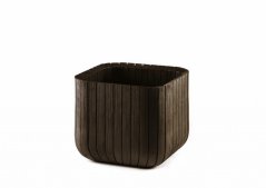 Keter kvetináč Cube M 50,5L hnedá