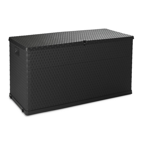 ALDOTRADE záhradný úložný box RATTAN 420l antracit