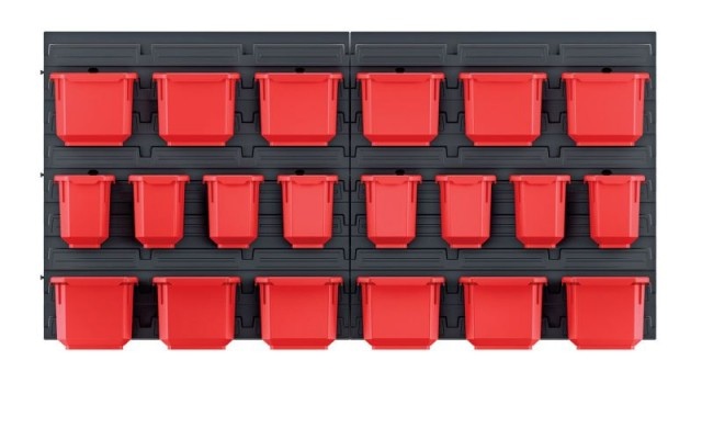 ALDOTRADE Kistenberg Závesný panel s 20 boxy na náradie ORDERLINE