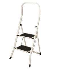 ALDOTRADE Schodíky oceľové Kitchen 2 skladacie protisklz.