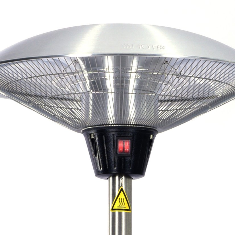 ALDOTRADE Elektrický infražiarič OSLO nerez