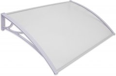 ALDOTRADE Dverná vchodová strieška 150x100cm NEDELENA číra
