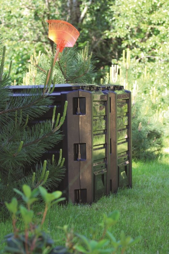 Kompostér Prosperplast Compogreen 800l čierny